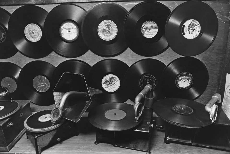 Gramophone records and players